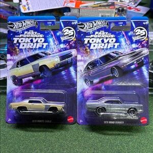 Hot Wheels Fast & Furious Tokyo Drift Car Set